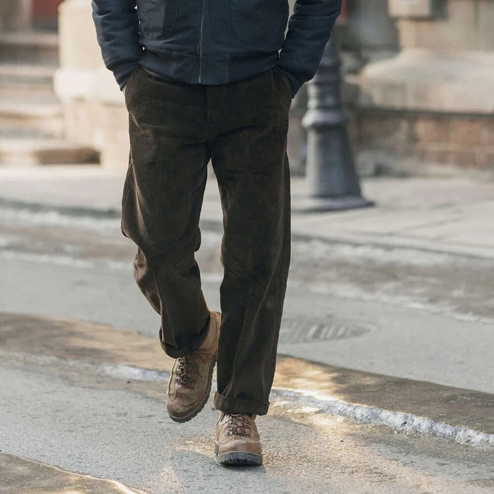 Bronson 17Oz Corduroy Work Pants 1920S Vintage Trousers 31